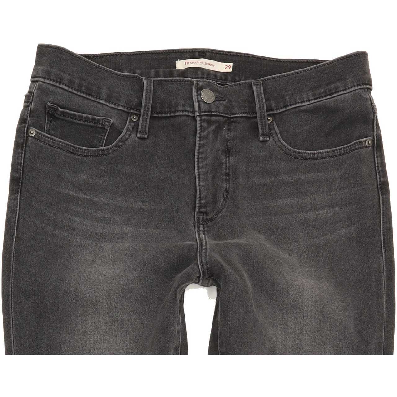 Levi's 311 Shaping Women Charcoal Skinny Regular Jeans W29 L28