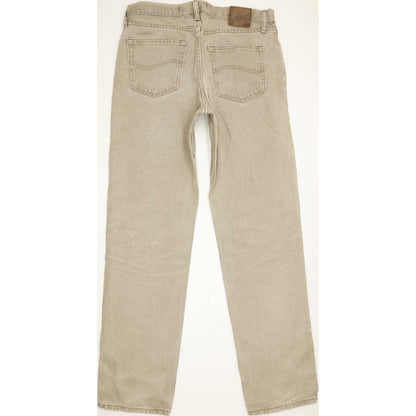 Lee Jim Men Beige Straight Regular Jeans W31 L32