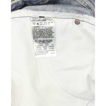 Levi's 751 Men Blue Straight Regular Jeans W34 L29