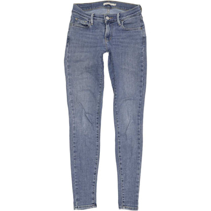 Levi's 710 Women Blue Skinny Slim Stretch Jeans W26 L30