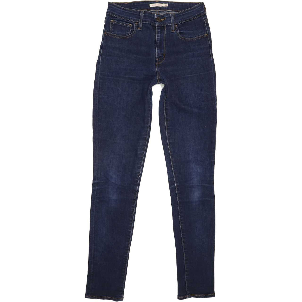 Levi's 721 High Rise Women Blue Skinny Stretch Jeans W28 L31