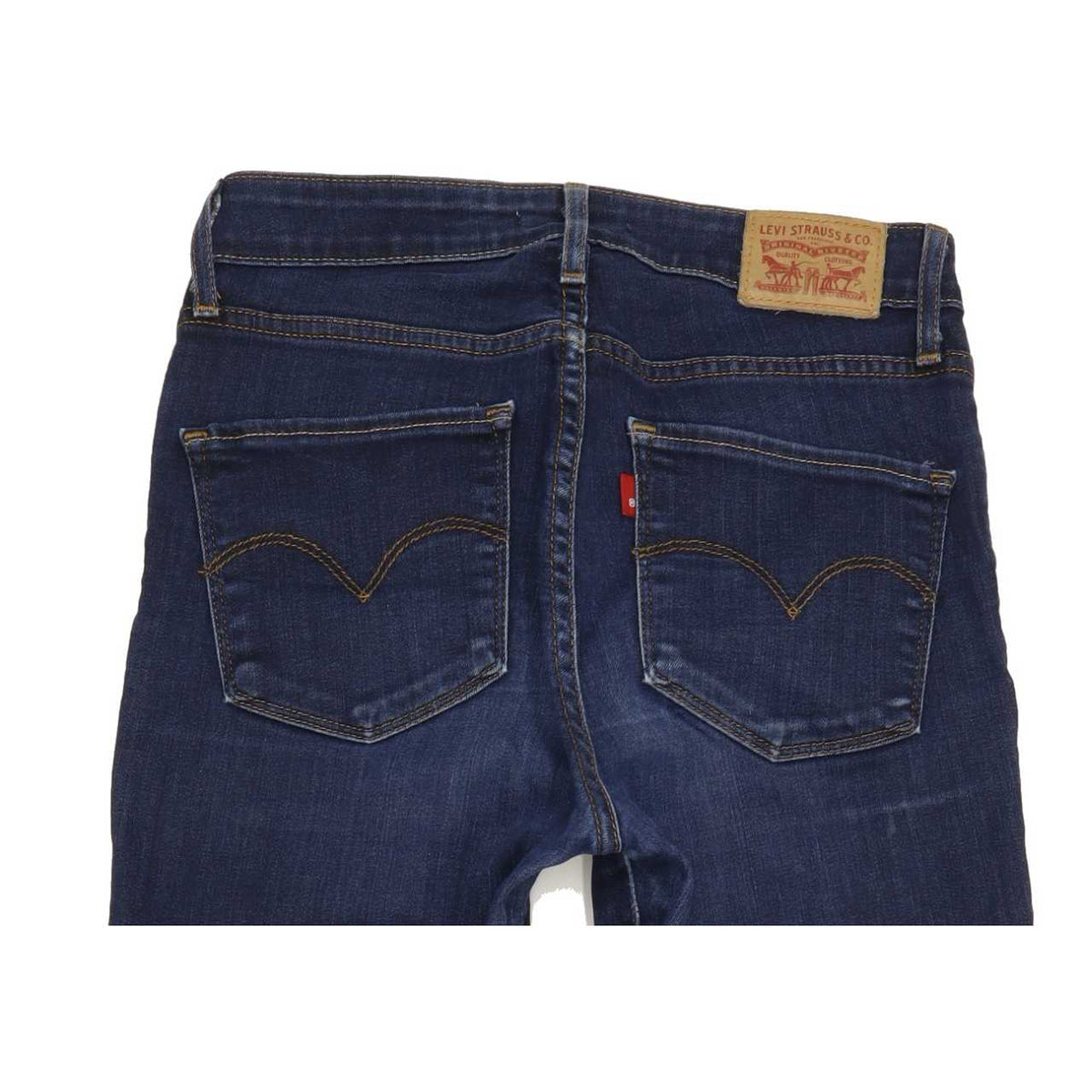 Levi's 721 High Rise Women Blue Skinny Stretch Jeans W28 L31