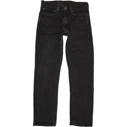 Levi's 511 Men Black Straight Slim Stretch Jeans W32 L30
