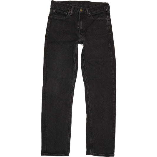 Levi's 511 Men Black Straight Slim Stretch Jeans W32 L30