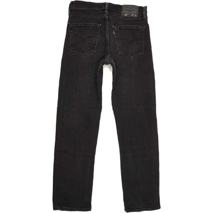 Levi's 511 Men Black Straight Slim Stretch Jeans W32 L30