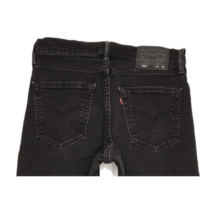 Levi's 511 Men Black Straight Slim Stretch Jeans W32 L30