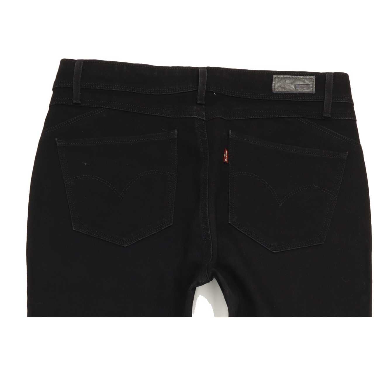 Levi's Women Black Skinny Regular Stretch Jeans W29 L29