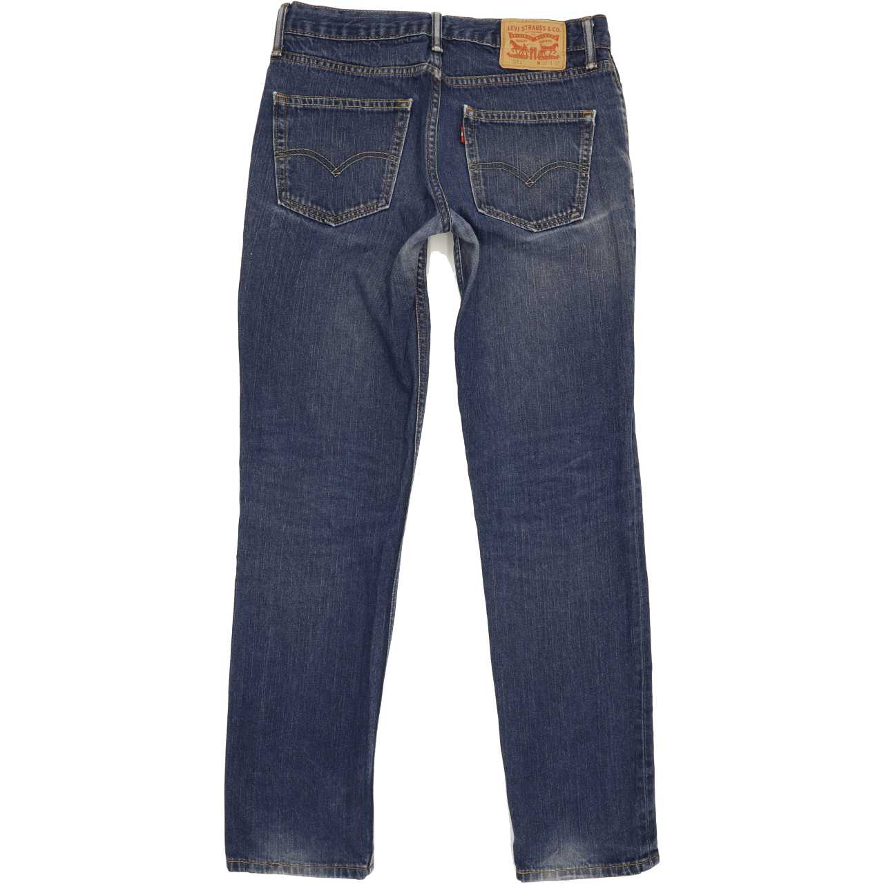 Levi's 511 Men Blue Straight Slim Jeans W32 L32
