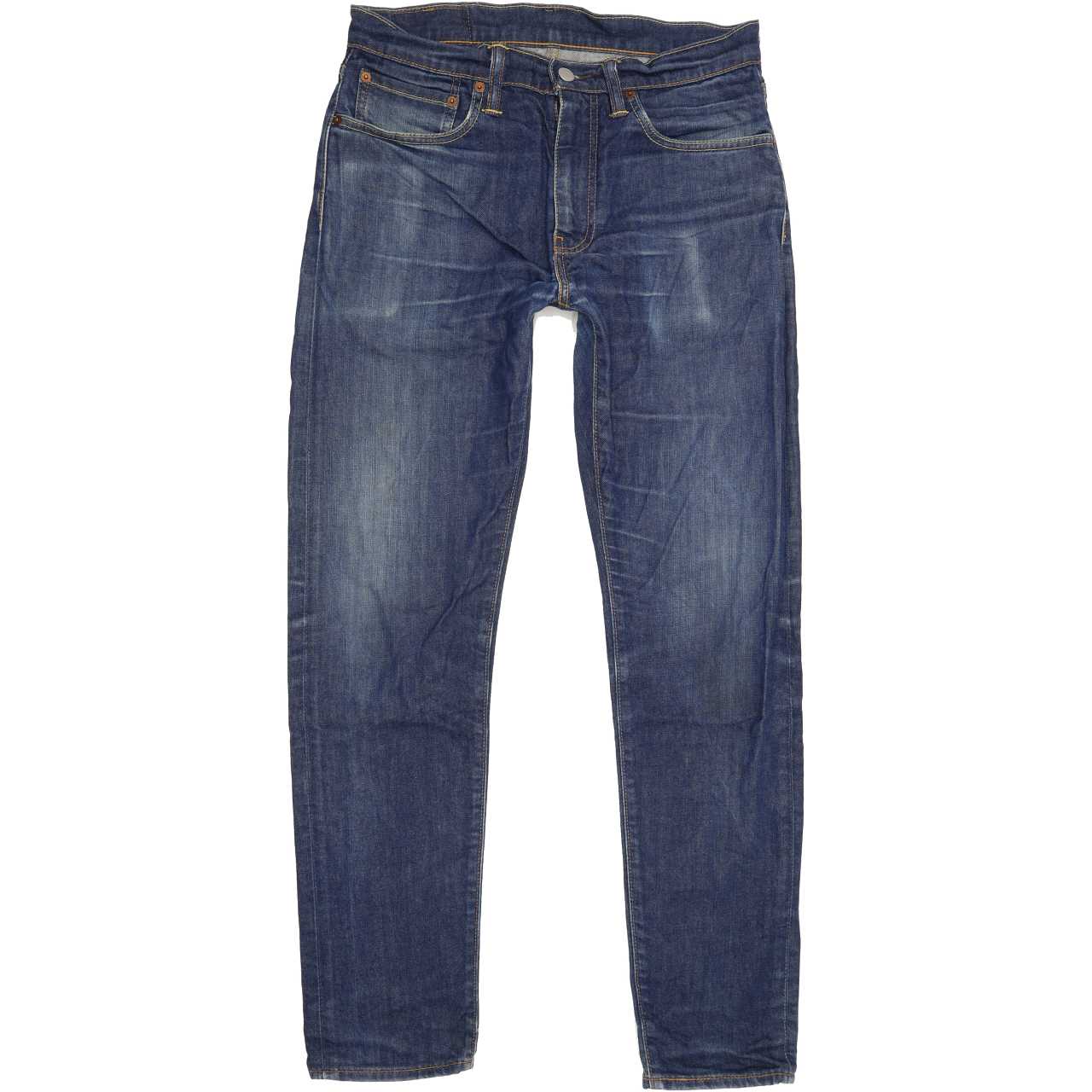 Levi's 512 Men Blue Tapered Slim Stretch Jeans W32 L31