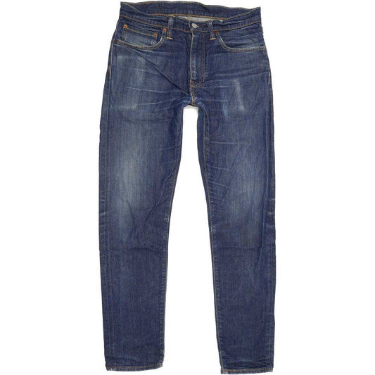 Levi's 512 Men Blue Tapered Slim Stretch Jeans W32 L31