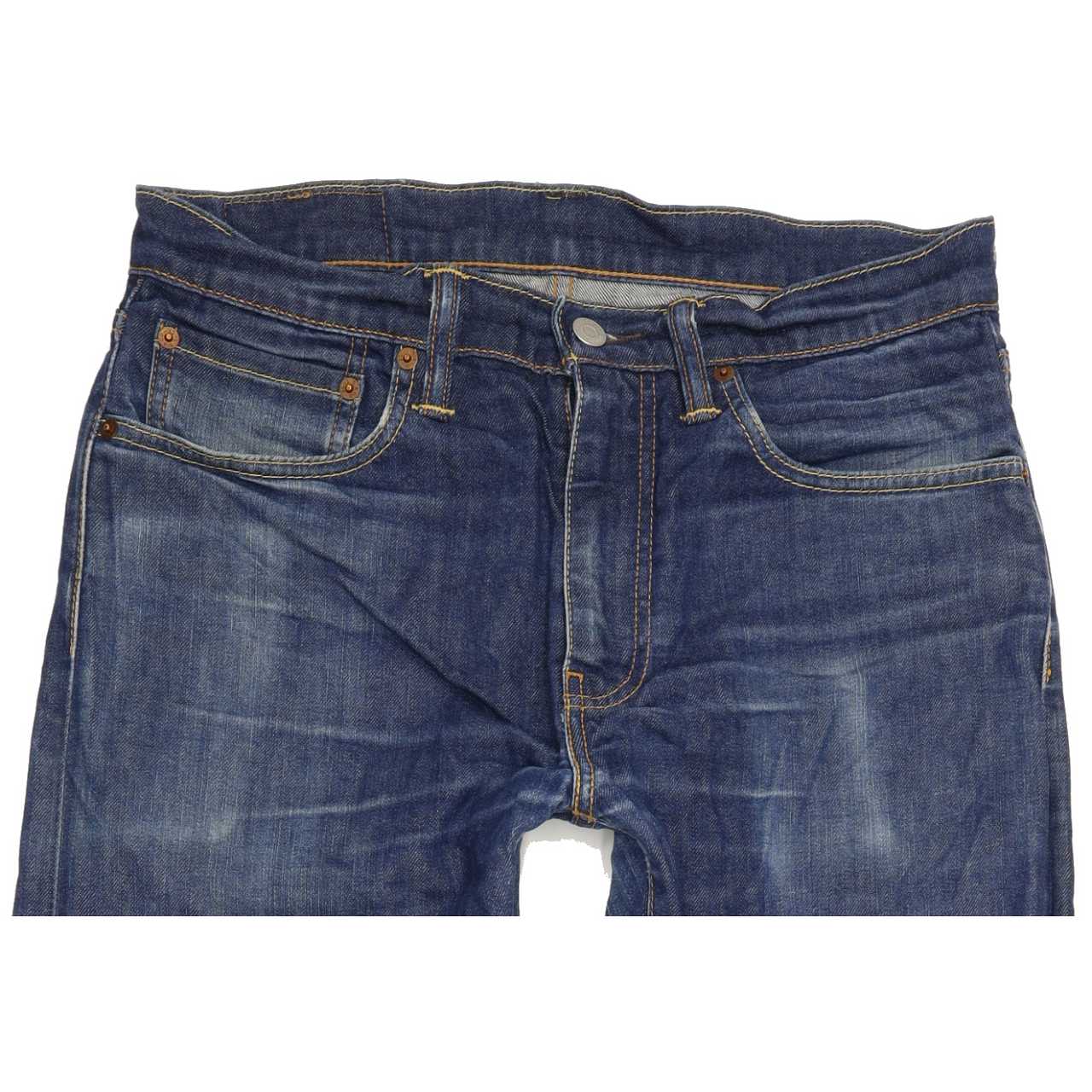 Levi's 512 Men Blue Tapered Slim Stretch Jeans W32 L31