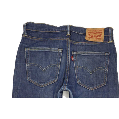 Levi's 512 Men Blue Tapered Slim Stretch Jeans W32 L31