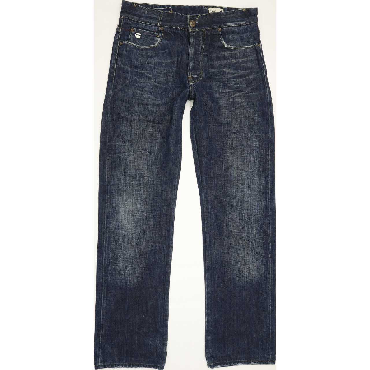 G-Star Men Blue Straight Regular Jeans W29 L30