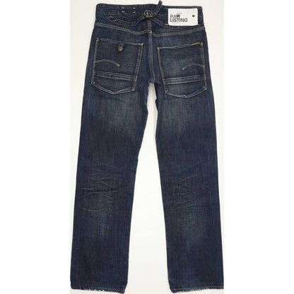 G-Star Men Blue Straight Regular Jeans W29 L30