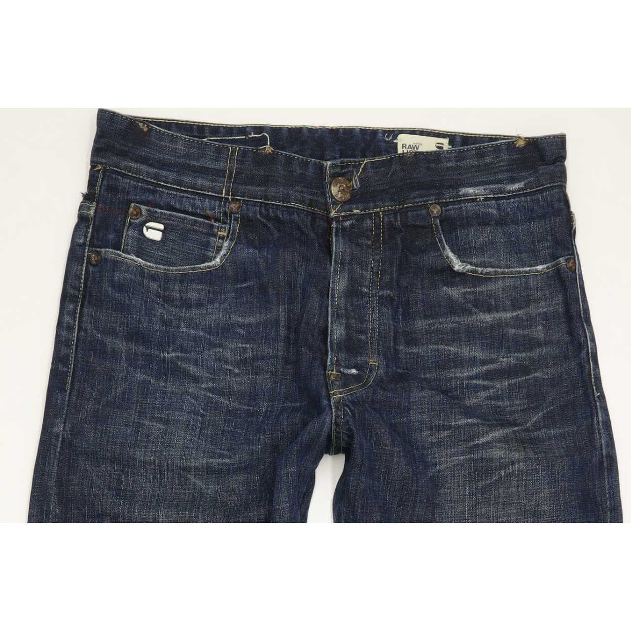 G-Star Men Blue Straight Regular Jeans W29 L30