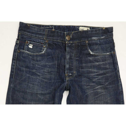 G-Star Men Blue Straight Regular Jeans W29 L30