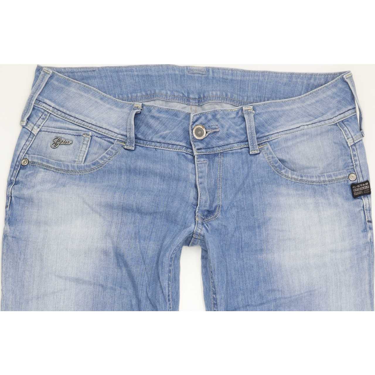 G-Star Lynn Women Blue Skinny Slim Stretch Jeans W31 L32