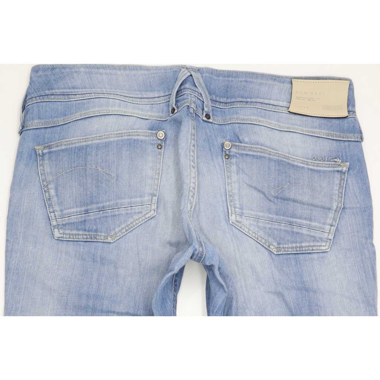 G-Star Lynn Women Blue Skinny Slim Stretch Jeans W31 L32