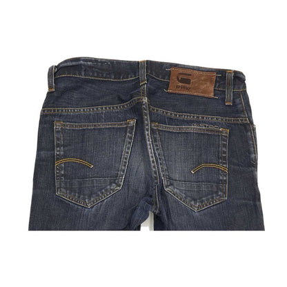 G-Star 3301 Men Blue Straight Slim Jeans W31 L32
