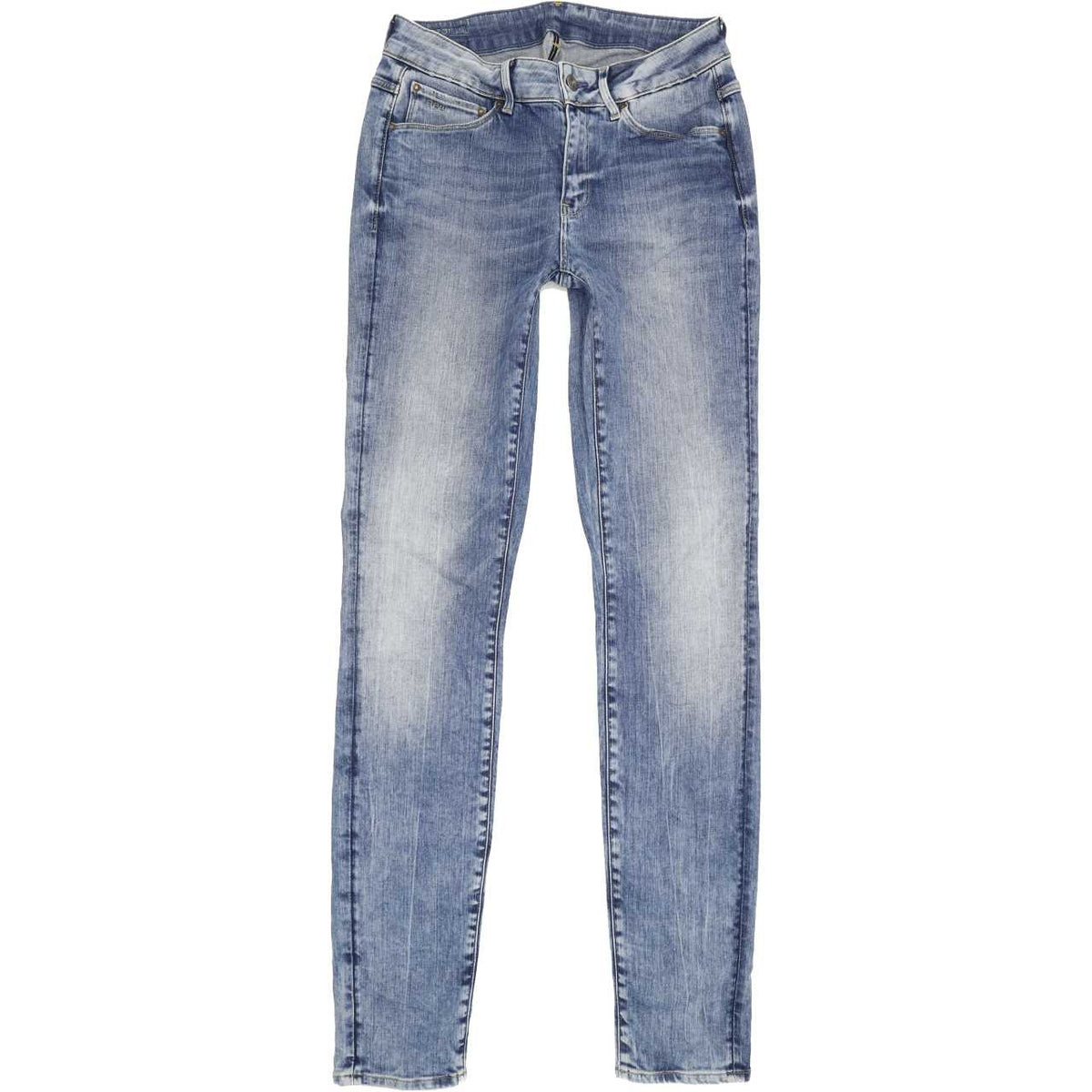 G-Star Contour Women Blue Skinny Regular Stretch Jeans W29 L33