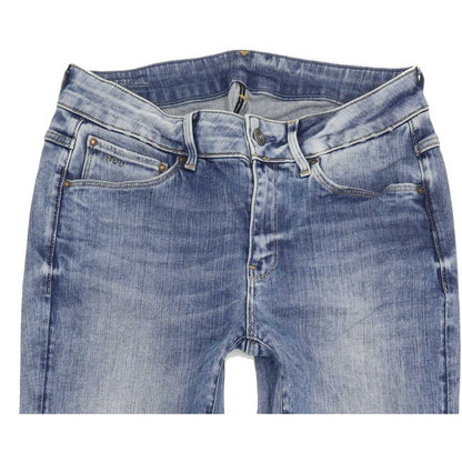 G-Star Contour Women Blue Skinny Regular Stretch Jeans W29 L33