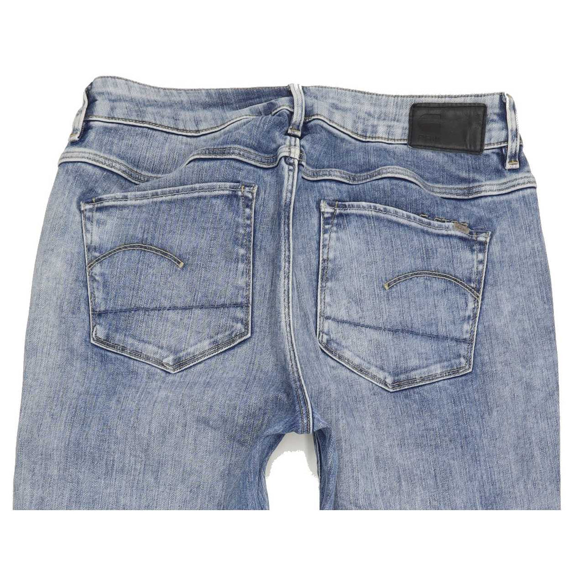 G-Star Contour Women Blue Skinny Regular Stretch Jeans W29 L33