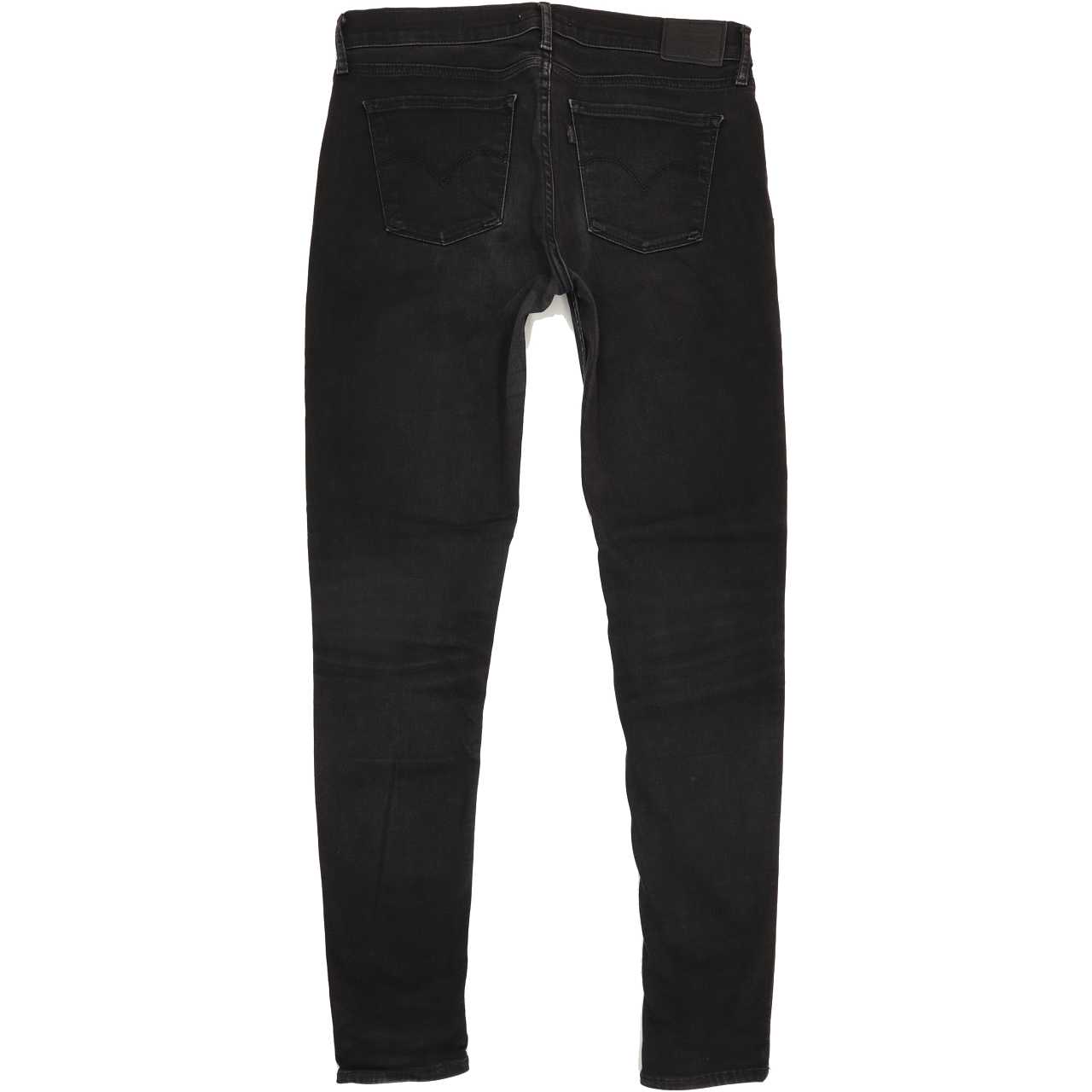 Levi's 710 Women Black Skinny Slim Jeans W31 L31