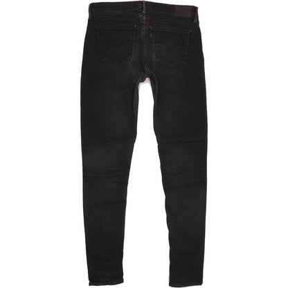 Levi's 710 Women Black Skinny Slim Jeans W31 L31