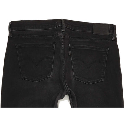 Levi's 710 Women Black Skinny Slim Jeans W31 L31