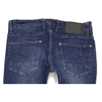 G-Star Revend Men Blue Straight Regular Stretch Jeans W33 L33