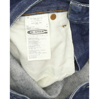 G-Star 3301 Men Blue Straight Slim Jeans W31 L30