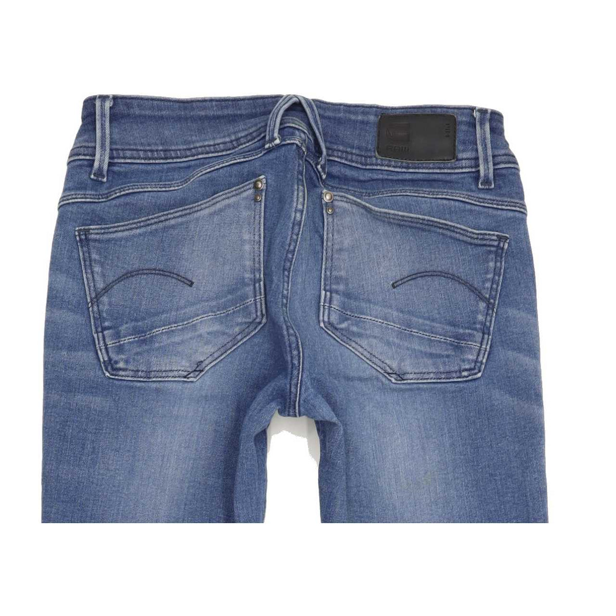 G-Star Lynn Women Blue Skinny Slim Stretch Jeans W27 L30