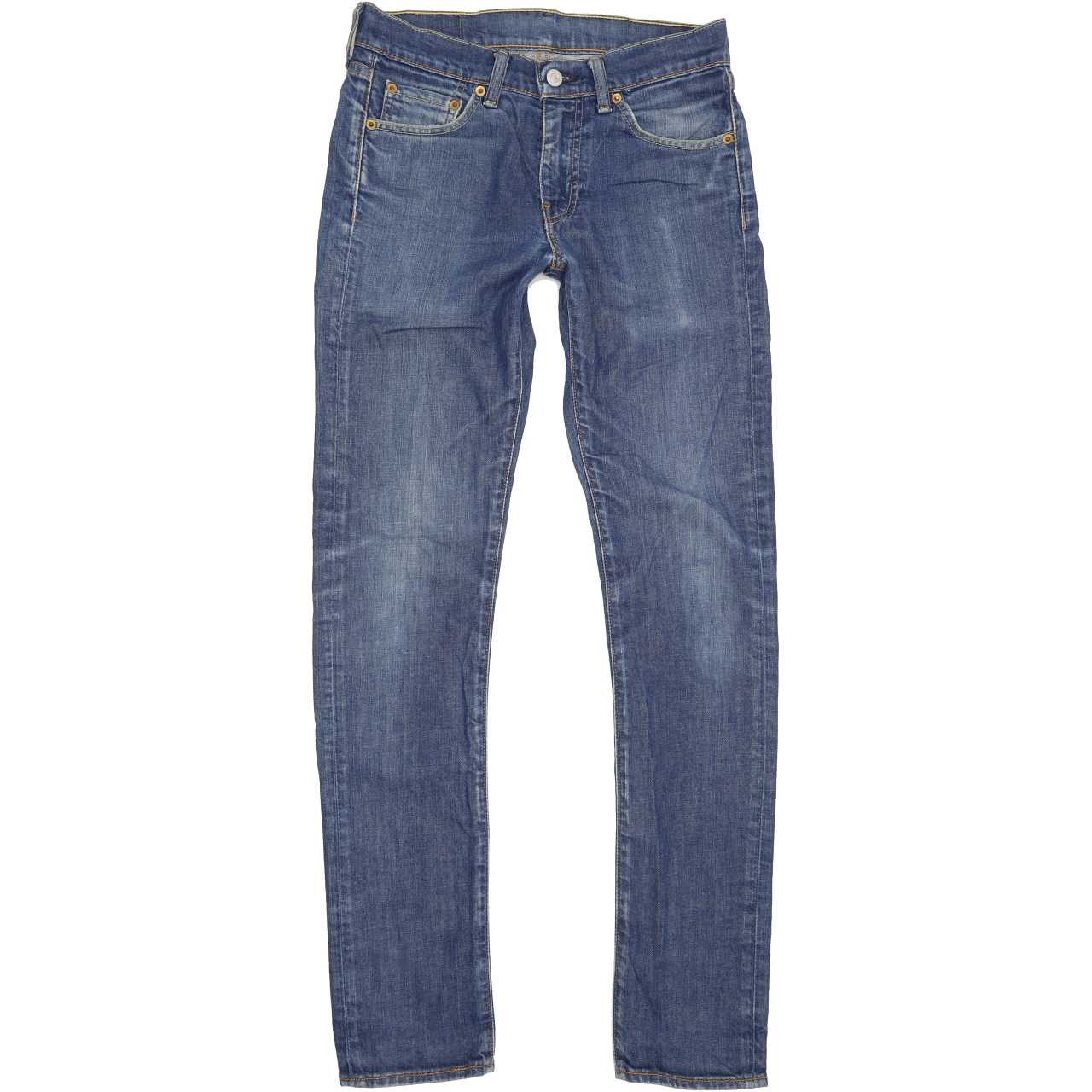 Levi's 510 Men Blue Skinny Slim Stretch Jeans W29 L32