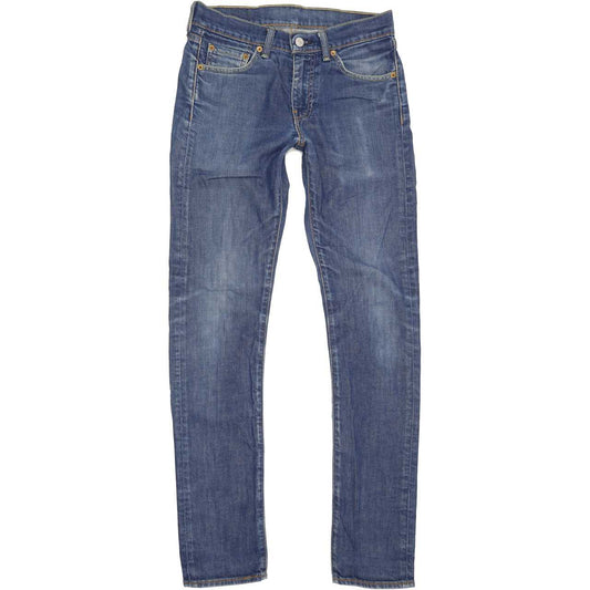 Levi's 510 Men Blue Skinny Slim Stretch Jeans W29 L32