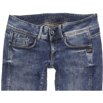 G-Star Midge Cody Women Blue Skinny Slim Stretch Jeans W28 L30