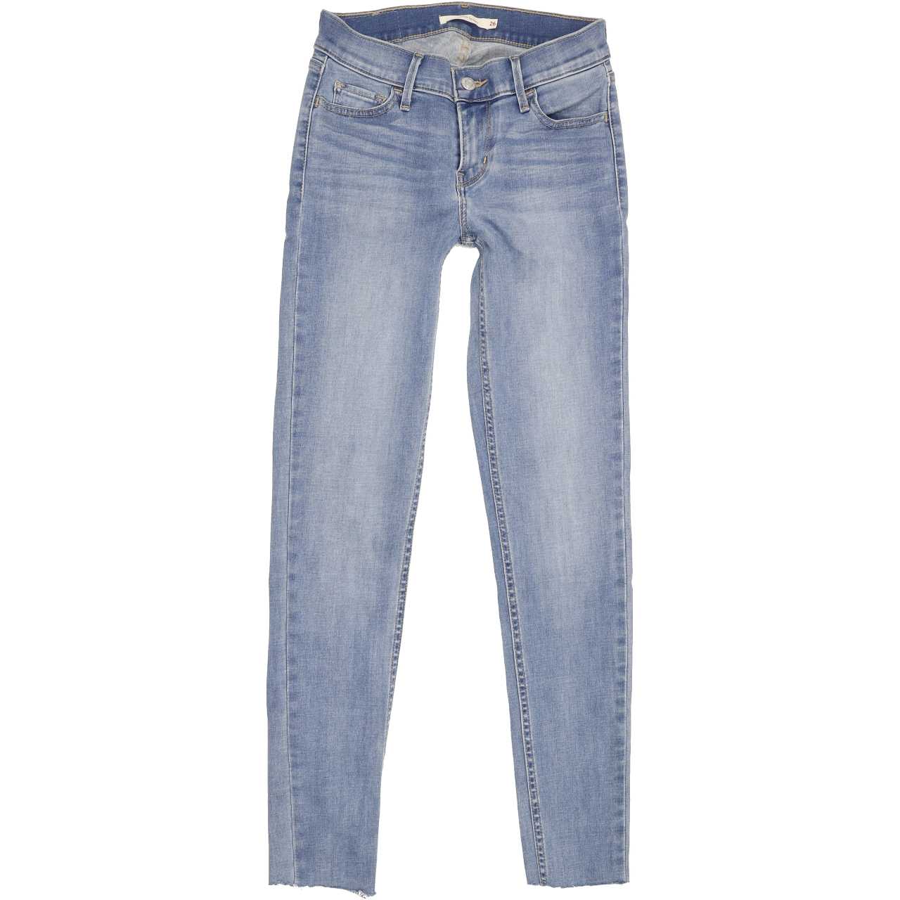 Levi's 710 Women Blue Skinny Slim Stretch Jeans W26 L27