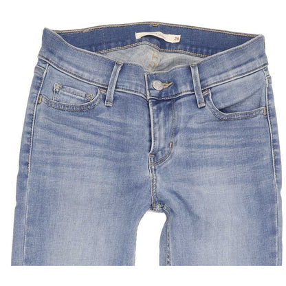 Levi's 710 Women Blue Skinny Slim Stretch Jeans W26 L27