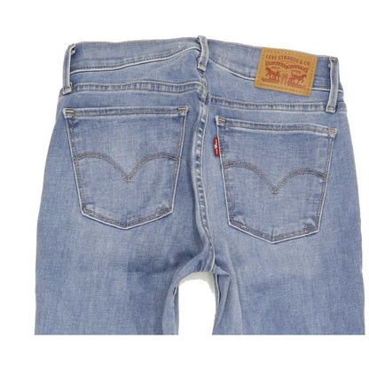 Levi's 710 Women Blue Skinny Slim Stretch Jeans W26 L27