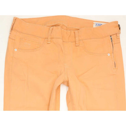 G-Star Orange 3301 Women Skinny Slim Stretch Jeans W29 L32