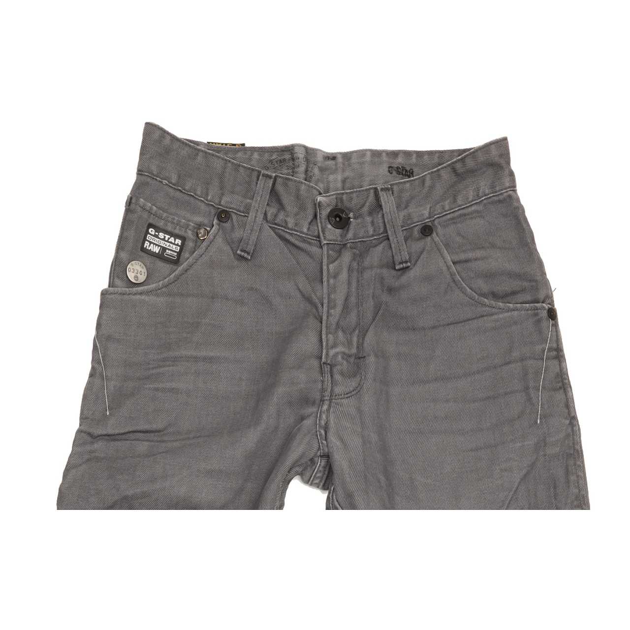 G-Star Arc Men Grey Straight Loose Jeans W27 L32