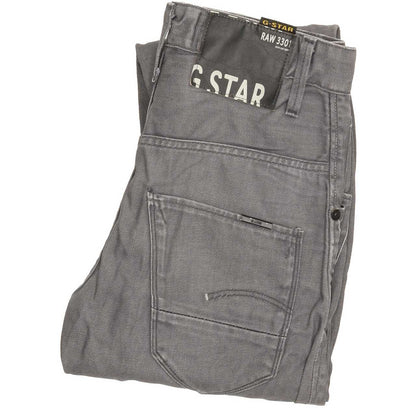 G-Star Arc Men Grey Straight Loose Jeans W27 L32