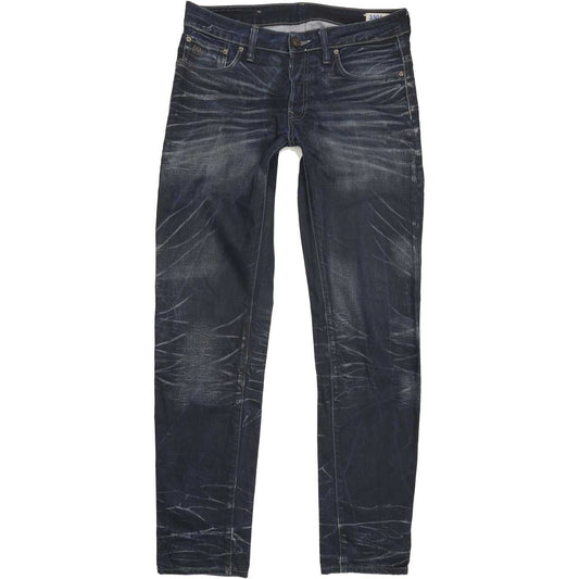 G-Star 3301 Men Blue Tapered Slim Jeans W33 L34