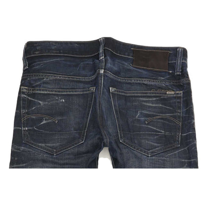 G-Star 3301 Men Blue Tapered Slim Jeans W33 L34