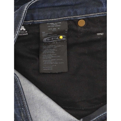 G-Star 3301 Men Blue Tapered Slim Jeans W33 L34