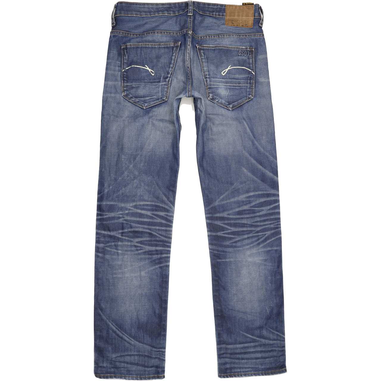 G-Star Morris Men Blue Straight Regular Jeans W32 L34