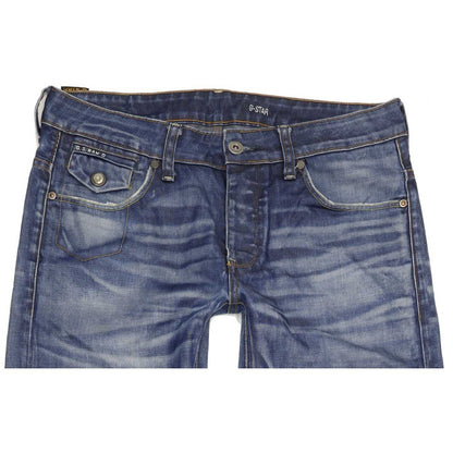G-Star Morris Men Blue Straight Regular Jeans W32 L34