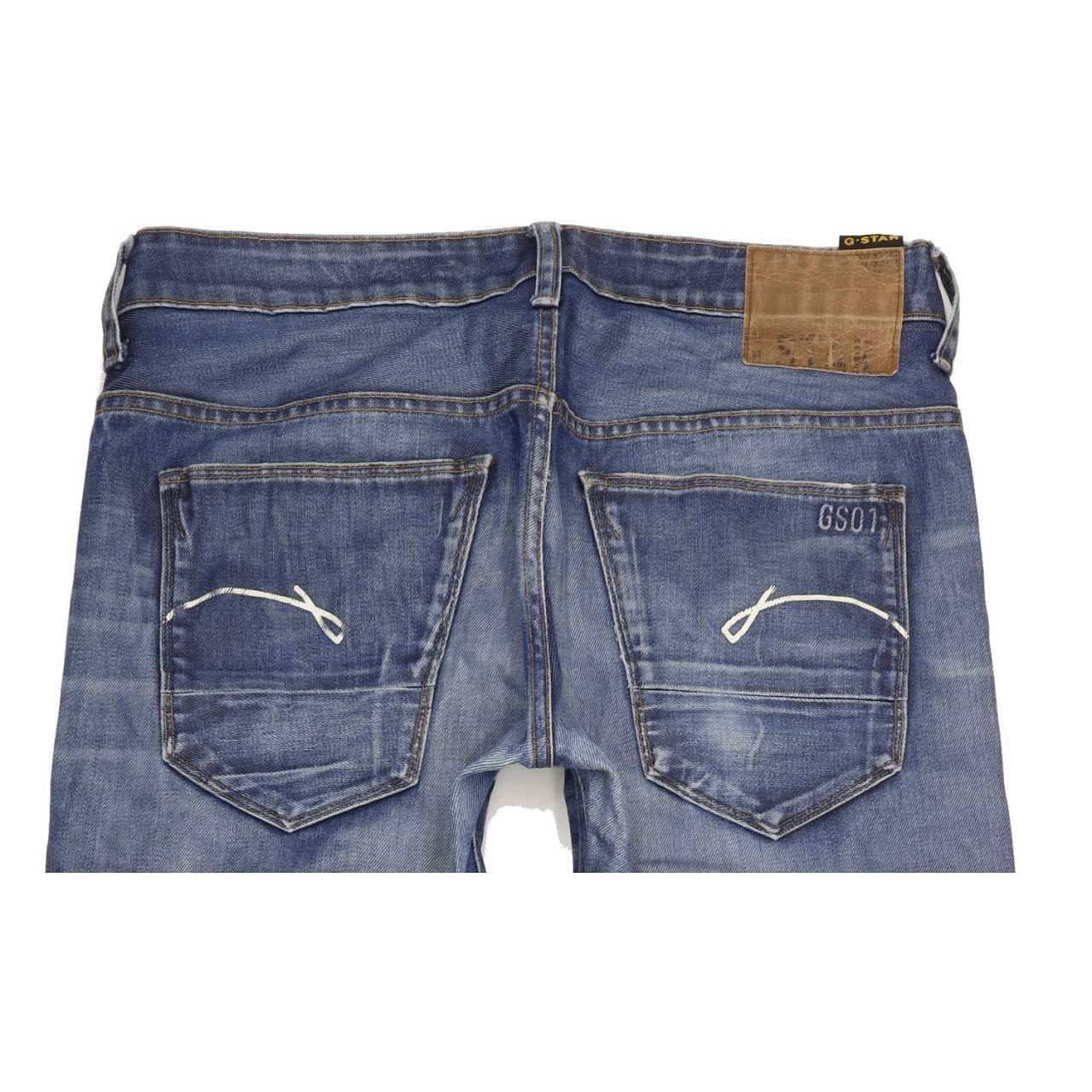 G-Star Morris Men Blue Straight Regular Jeans W32 L34