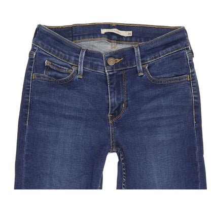 Levi's 710 Women Blue Skinny Slim Stretch Jeans W26 L30