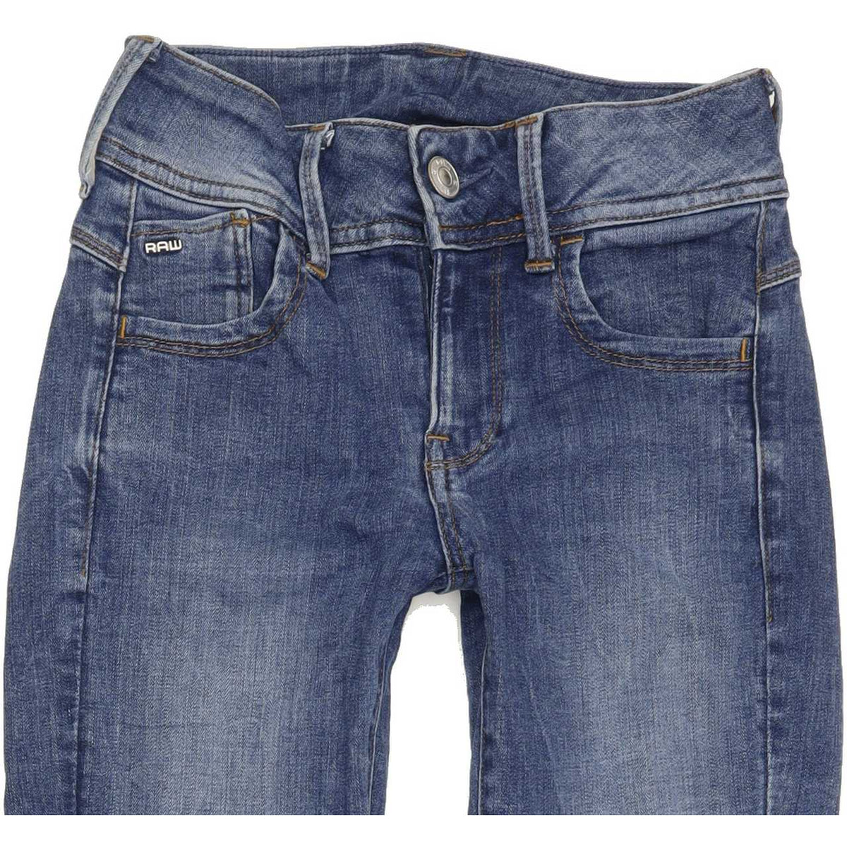 G-Star Women Blue Skinny Slim Jeans W22 L28