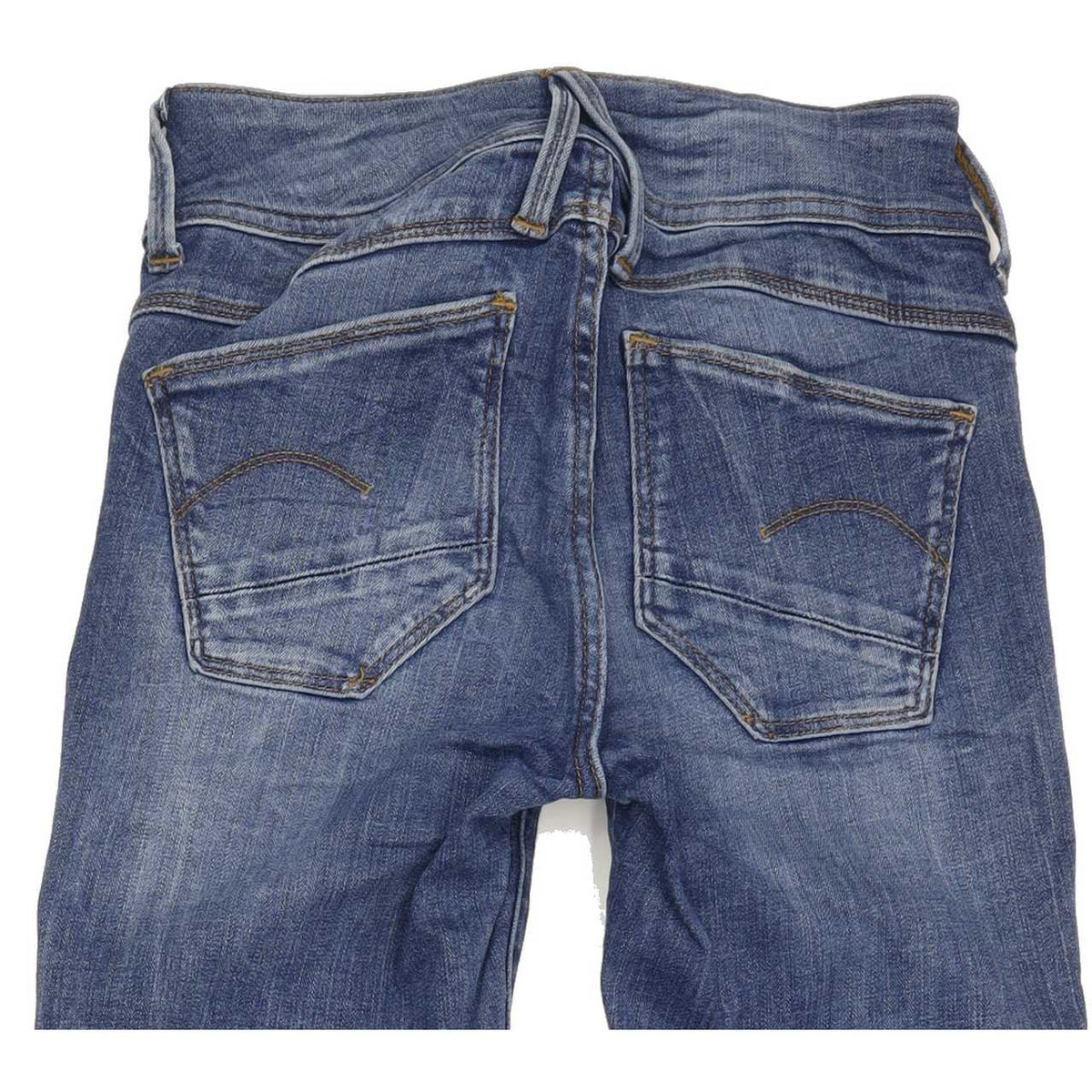 G-Star Women Blue Skinny Slim Jeans W22 L28